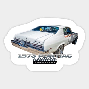 1973 Pontiac Ventura Hardtop Coupe Sticker